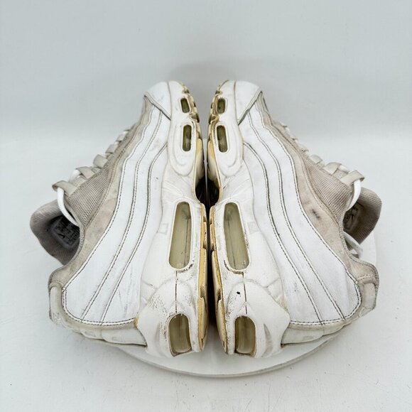 Nike Air Max 95 Men Size 12 CT1268-100 Triple White Training Shoes - Picture 6 of 11